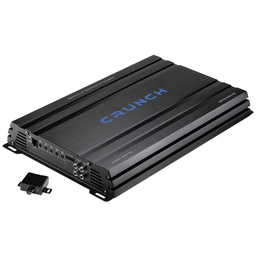 Crunch GPX4400.1D 1-Kanal Digital Endstufe 4400W Lautstärke-/Bass-/Höhen-Regelung Passend für (Auto-Marke): Universal