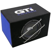 Crunch GTI800A Auto-Subwoofer aktiv 400 W Crunch GTI800A Auto-Subwoofer aktiv 400 W