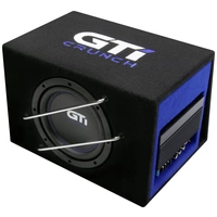 Crunch GTI800A Auto-Subwoofer aktiv 400 W Crunch GTI800A Auto-Subwoofer aktiv 400 W
