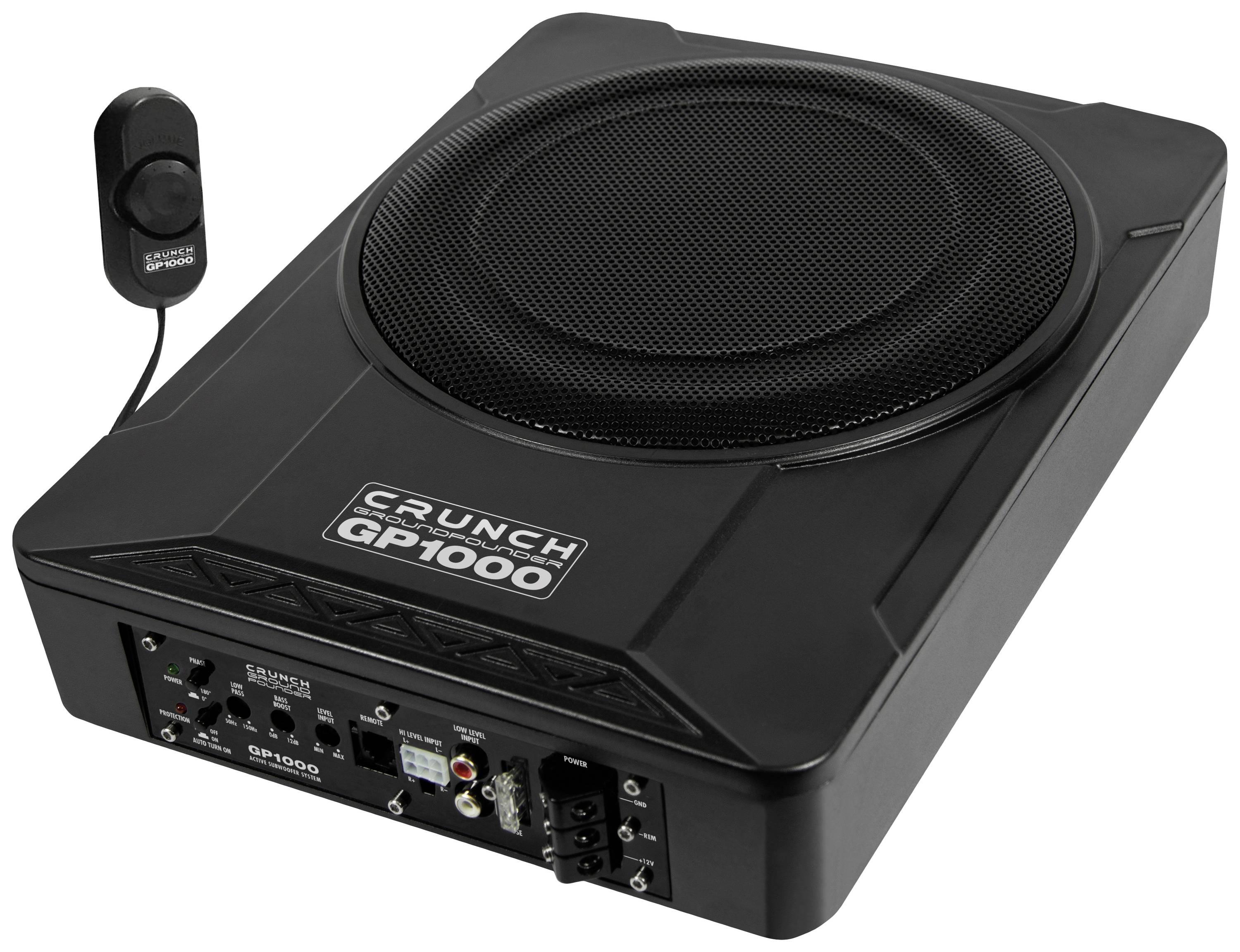 Crunch GP1000 Auto-Subwoofer aktiv 200W