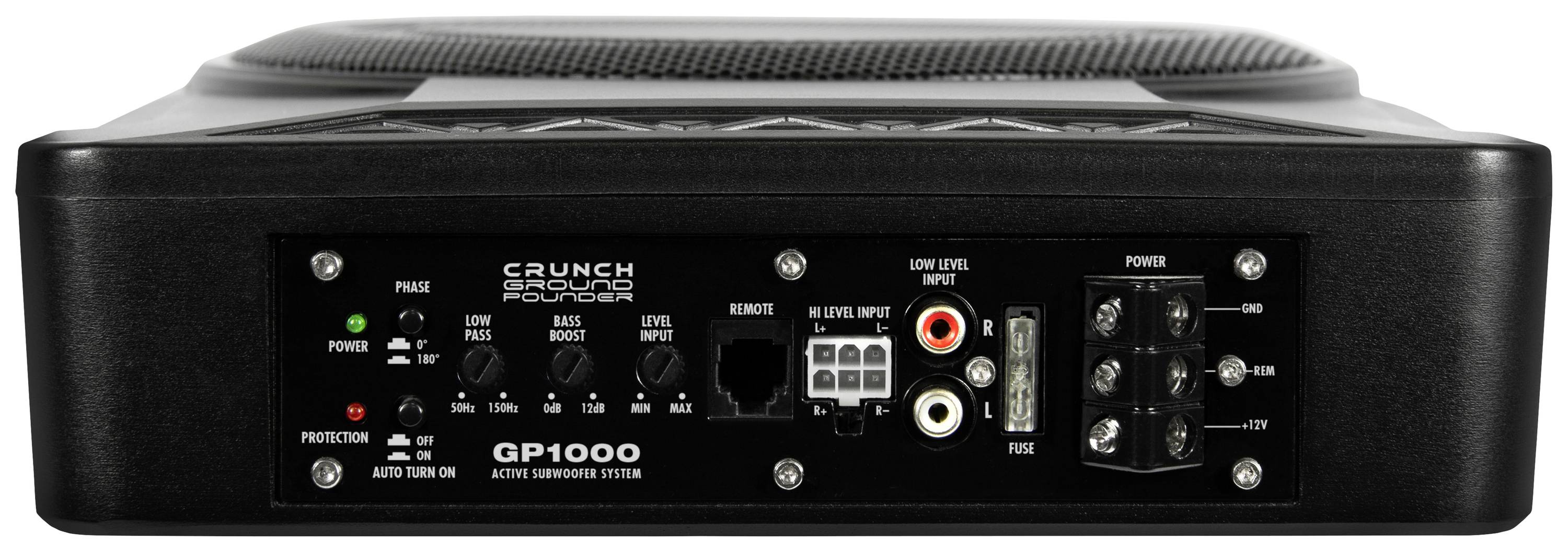 Crunch GP1000 Auto-Subwoofer aktiv 200W