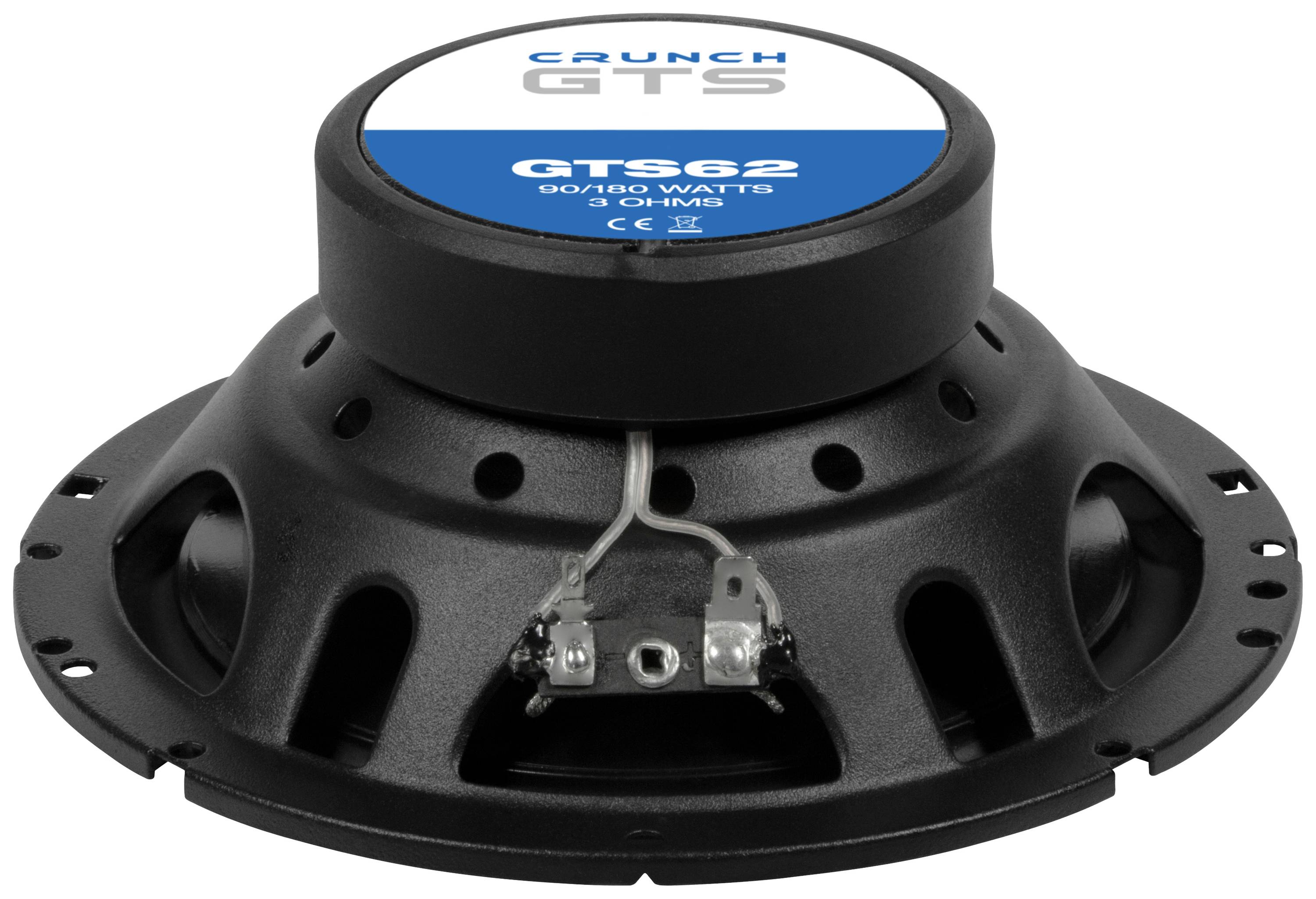 Crunch GTS62 2-Wege Einbau-Lautsprecher 180 W Inhalt: 1 St.
