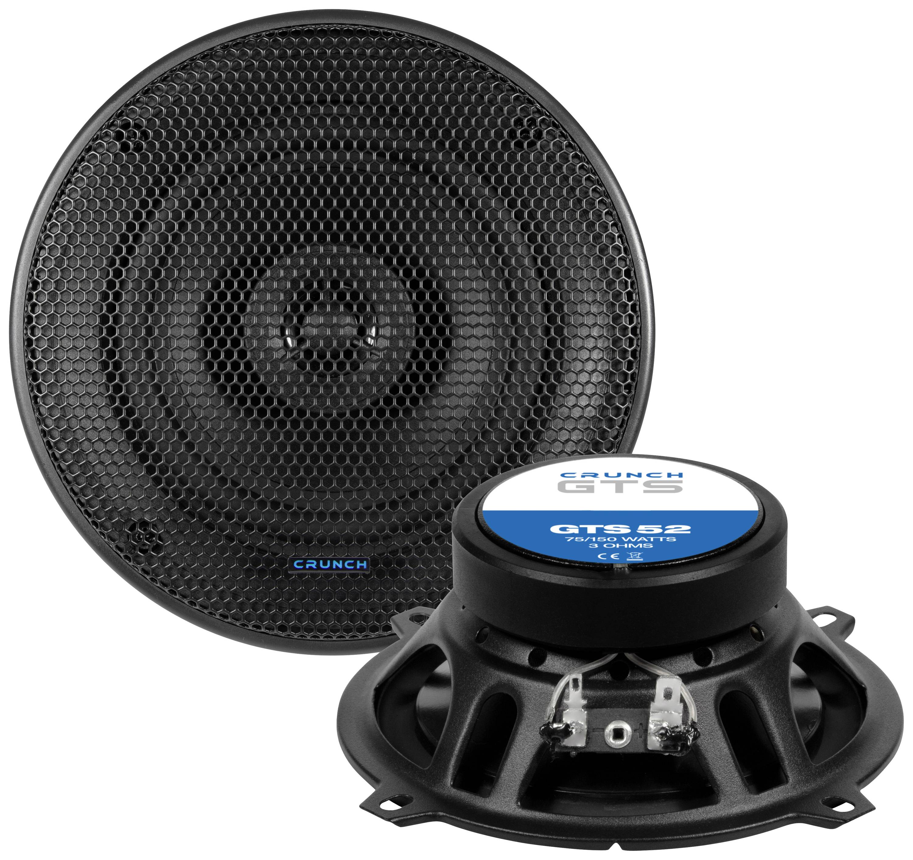 Crunch GTS52 2-Wege Einbau-Lautsprecher 150 W Inhalt: 1 St.