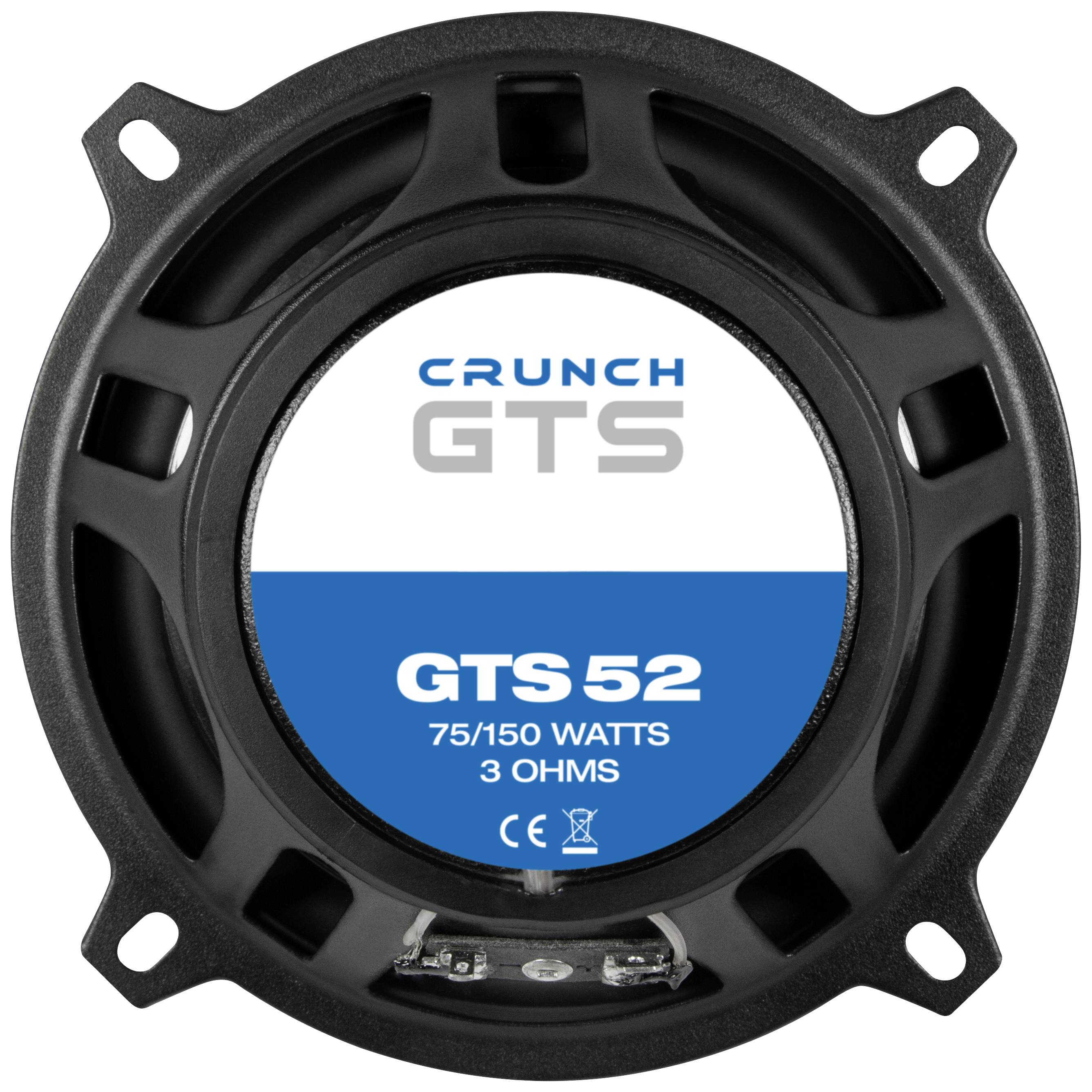 Crunch GTS52 2-Wege Einbau-Lautsprecher 150 W Inhalt: 1 St.