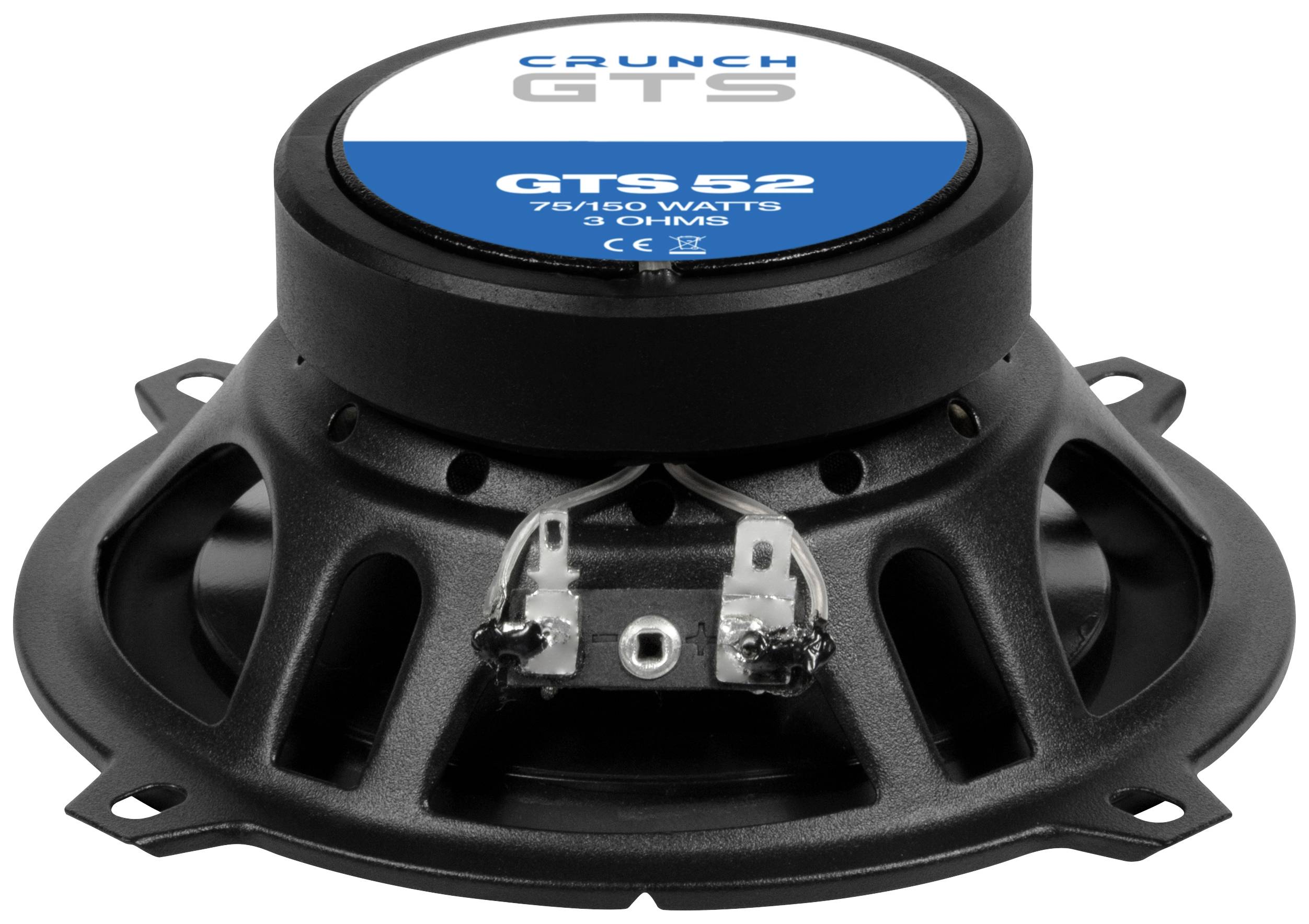 Crunch GTS52 2-Wege Einbau-Lautsprecher 150 W Inhalt: 1 St.