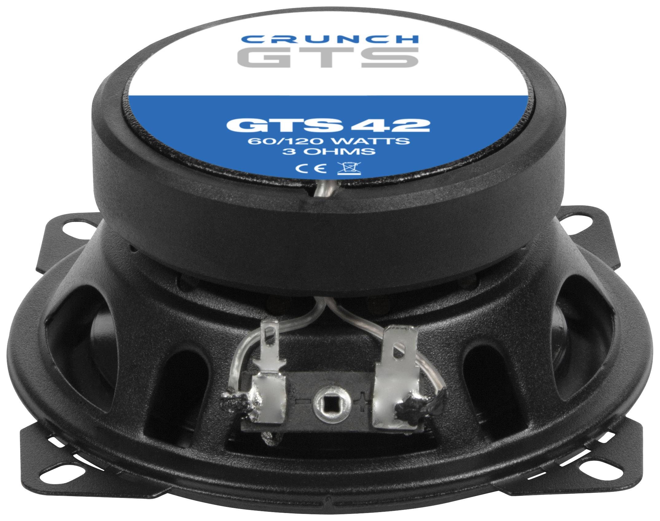 Crunch GTS42 2-Wege Einbau-Lautsprecher 120W Inhalt: 1St.