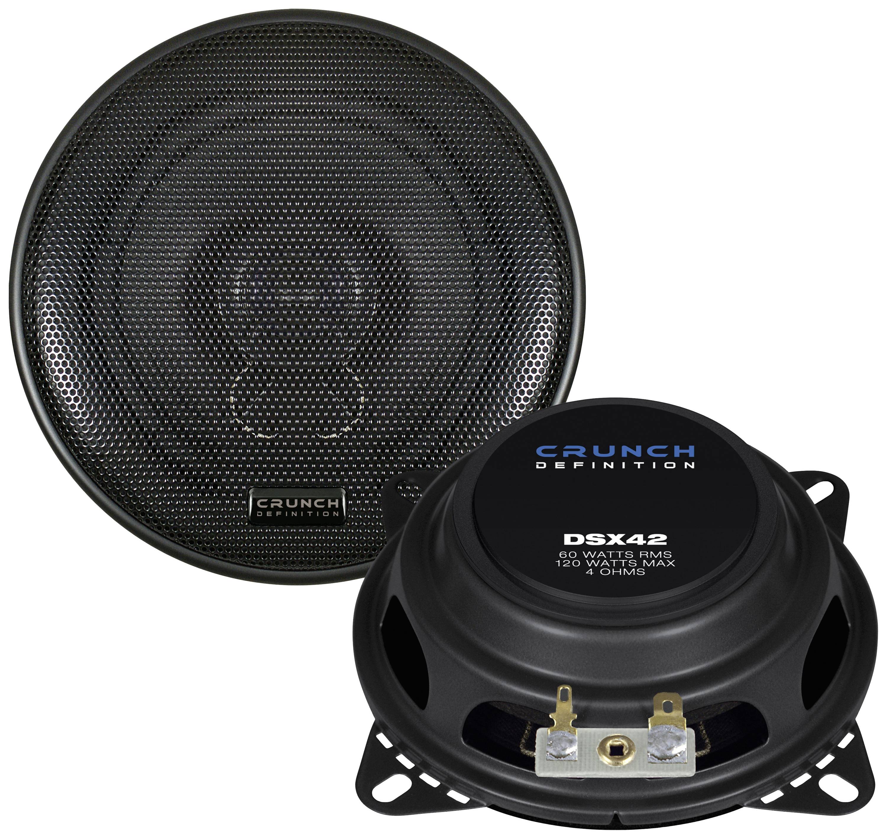 Crunch DSX42 2-Wege Einbau-Lautsprecher 120 W Inhalt: 2 St.