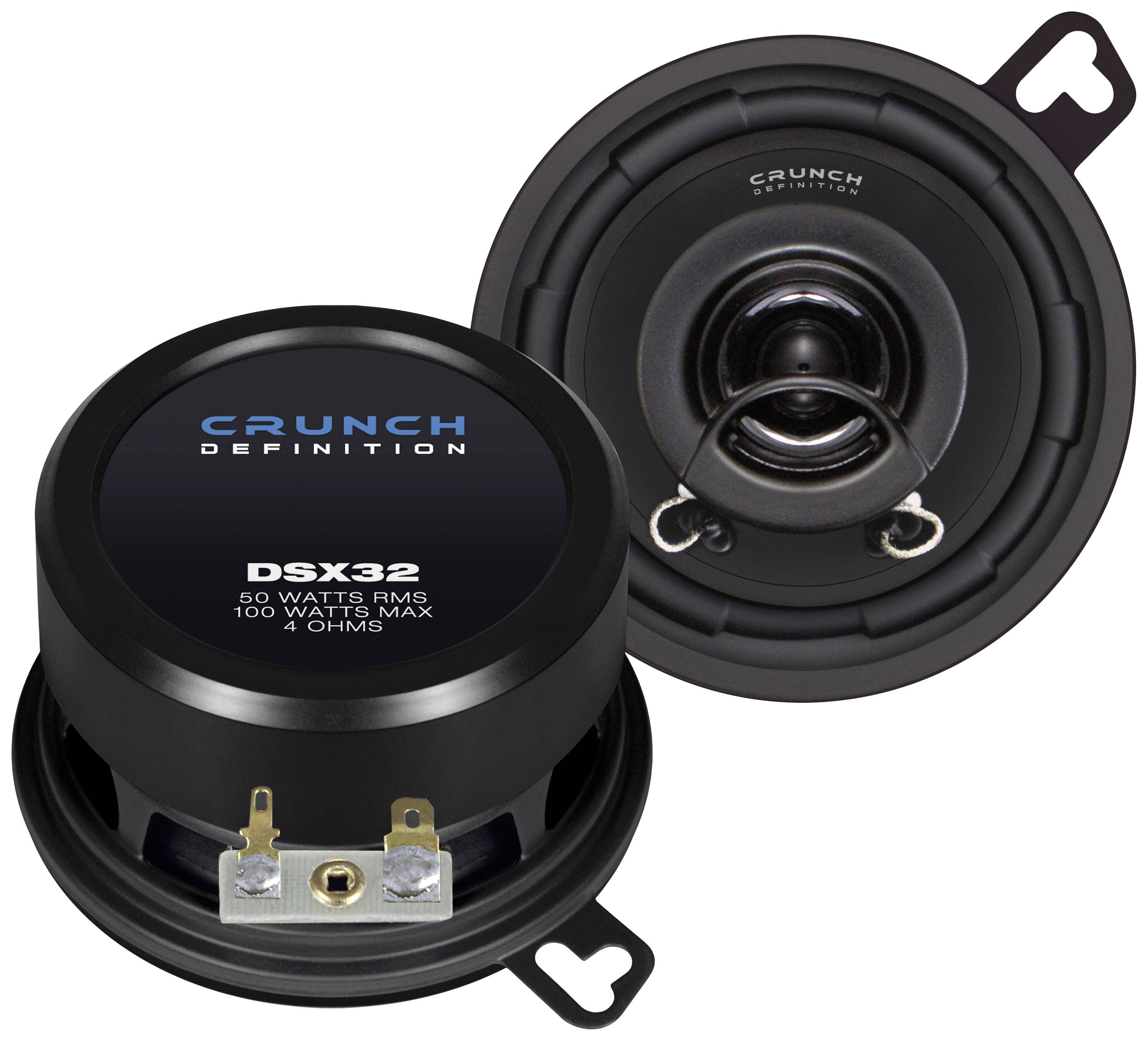 Crunch DSX32 2-Wege Einbau-Lautsprecher 100W Inhalt: 1St.