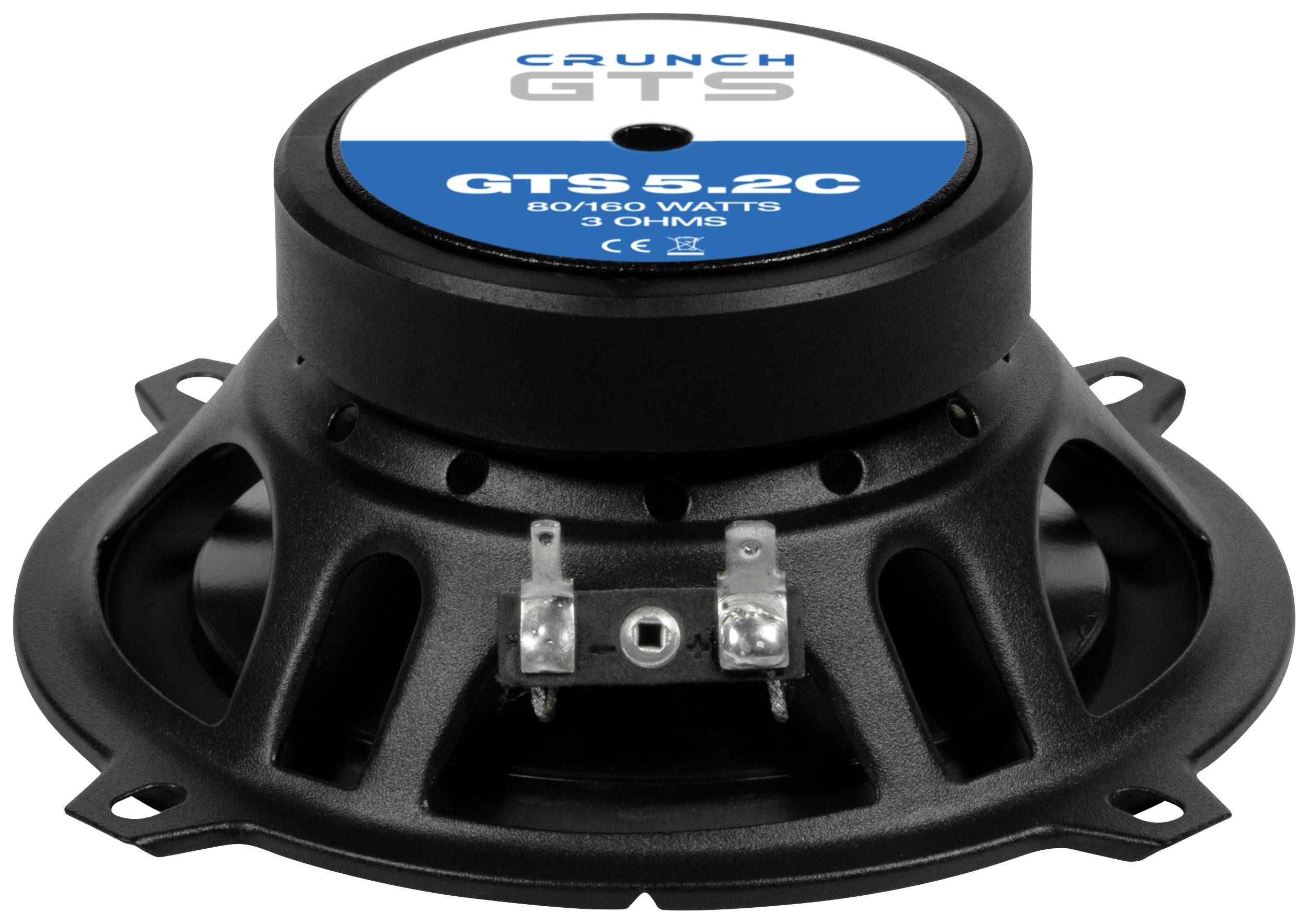 Crunch GTS5.2C 2-Wege Set Einbau-Lautsprecher 160 W Inhalt: 1 St.