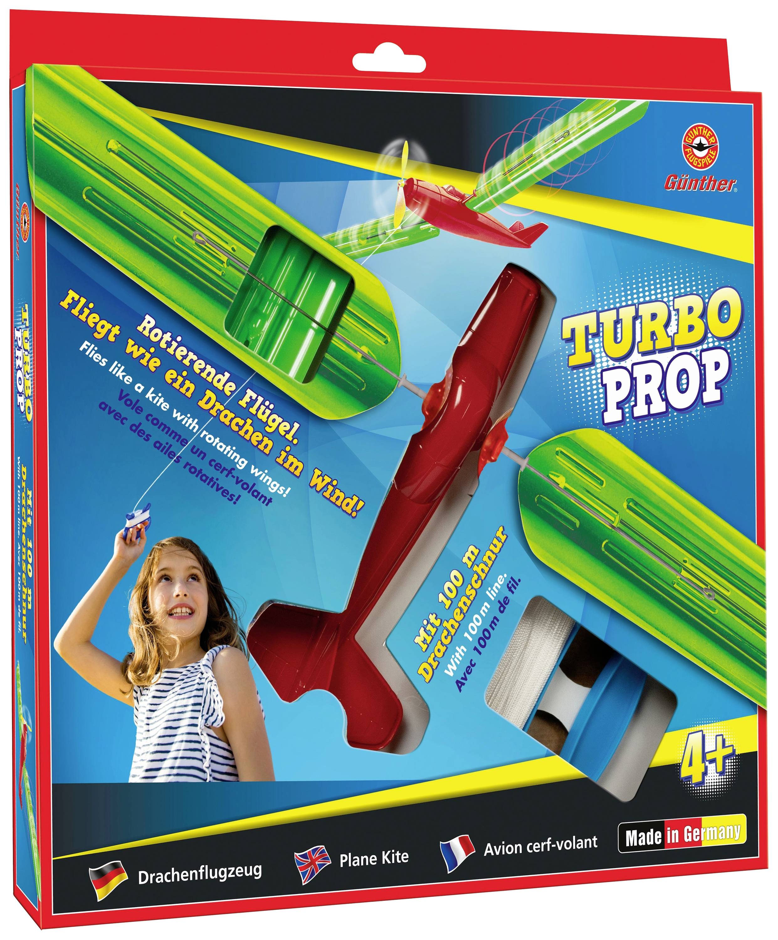 Günther Flugspiele Einleiner Drachen Turboprop Spannweite (Details) 480mm