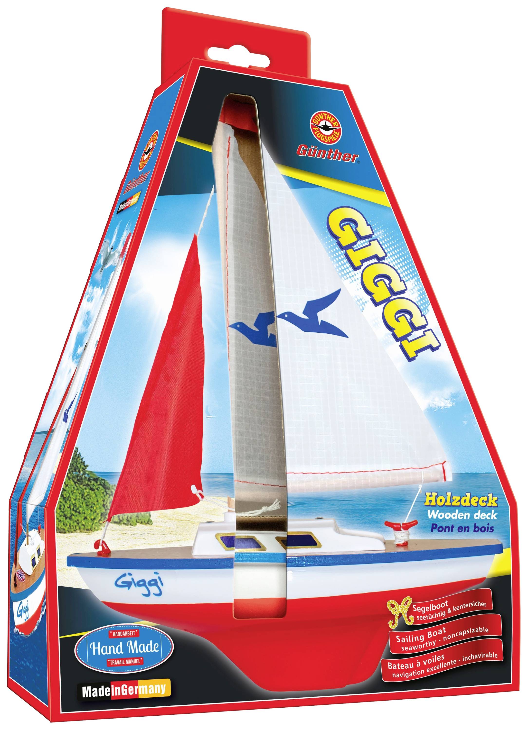 Günther Flugspiele Captain Hook Kinder Segelboot RtR 240 mm
