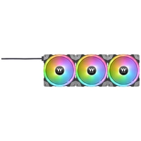 Thermaltake CL-F143-PL12SW-A PC-Gehäuse-Lüfter Schwarz, Transparent, RGB (B x H x T) 120 x 120 x 25 Thermaltake CL-F143-PL12SW-A PC-Gehäuse-Lüfter Schwarz, Transparent, RGB (B x H x T) 120 x 120 x 25