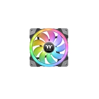 Thermaltake CL-F143-PL12SW-A PC-Gehäuse-Lüfter Schwarz, Transparent, RGB (B x H x T) 120 x 120 x 25 Thermaltake CL-F143-PL12SW-A PC-Gehäuse-Lüfter Schwarz, Transparent, RGB (B x H x T) 120 x 120 x 25