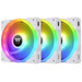 Thermaltake CL-F161-PL12SW-A PC-Gehäuse-Lüfter Weiß, Transparent, RGB (B x H x T) 120 x 120 x 25 m