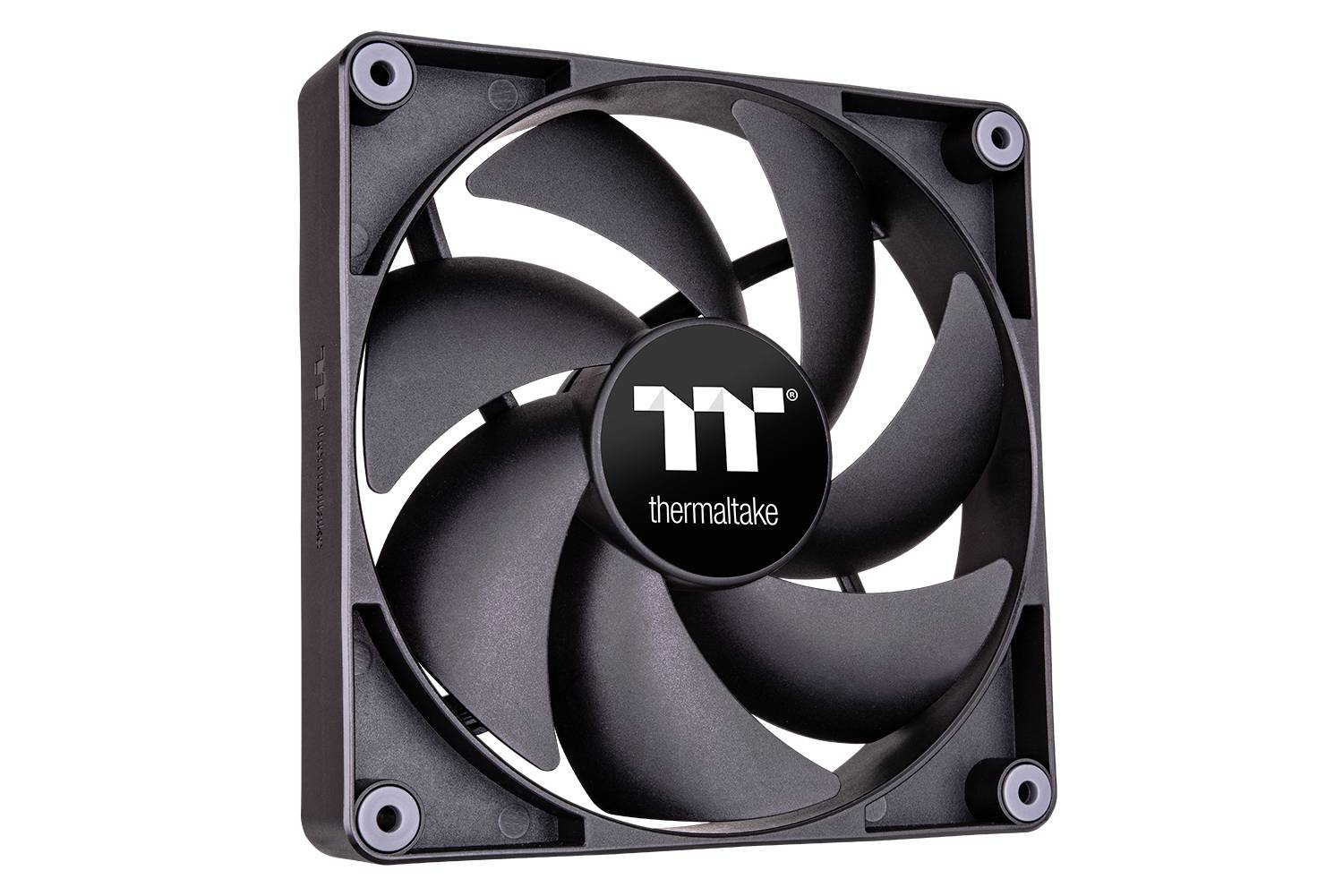 Thermaltake CL-F147-PL12BL-A PC-Gehäuse-Lüfter Schwarz (B x H x T) 120 x 120 x 25mm