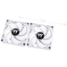 Thermaltake CL-F151-PL12WT-A PC-Gehäuse-Lüfter Weiß (B x H x T) 120 x 120 x 25mm Thermaltake CL-F151-PL12WT-A PC-Gehäuse-Lüfter Weiß (B x H x T) 120 x 120 x 25mm