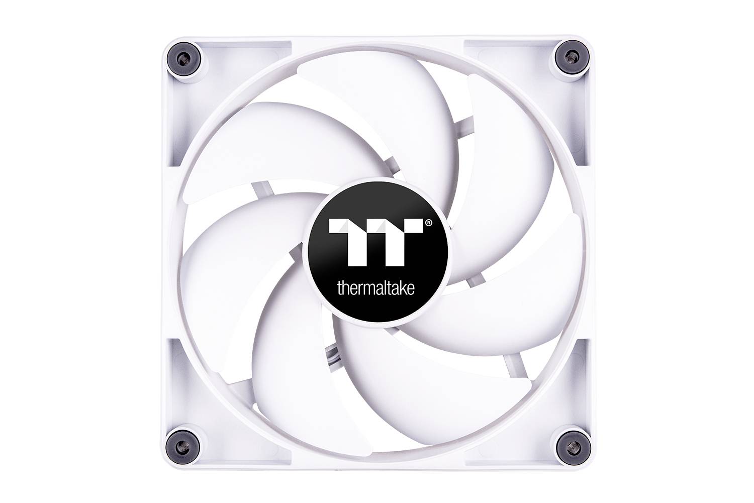 Thermaltake CL-F151-PL12WT-A PC-Gehäuse-Lüfter Weiß (B x H x T) 120 x 120 x 25mm