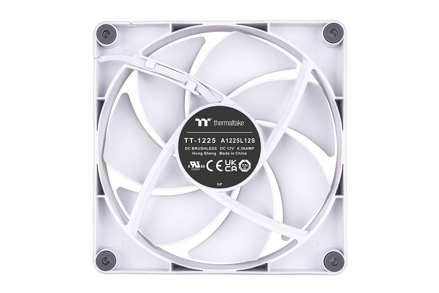 Thermaltake CL-F151-PL12WT-A PC-Gehäuse-Lüfter Weiß (B x H x T) 120 x 120 x 25mm