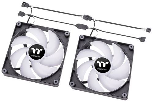 Thermaltake CT120 ARGB Sync PC Computer case Fan Black, White 2 pc(s)