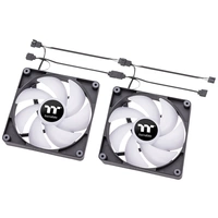 Thermaltake CL-F149-PL12SW-A PC-Gehäuse-Lüfter Schwarz, Transparent, RGB (B x H x T) 120 x 120 x 25 Thermaltake CL-F149-PL12SW-A PC-Gehäuse-Lüfter Schwarz, Transparent, RGB (B x H x T) 120 x 120 x 25