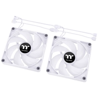 Thermaltake CL-F153-PL12SW-A PC-Gehäuse-Lüfter Weiß, Transparent, RGB (B x H x T) 120 x 120 x 25mm Thermaltake CL-F153-PL12SW-A PC-Gehäuse-Lüfter Weiß, Transparent, RGB (B x H x T) 120 x 120 x 25mm