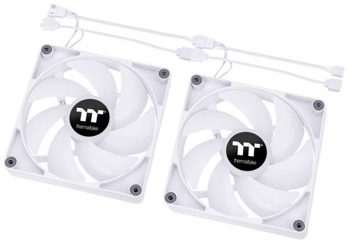 Thermaltake CL-F154-PL14SW-A PC-Gehäuse-Lüfter Weiß, Transparent, RGB (B x H x T) 140 x 140 x 25 m