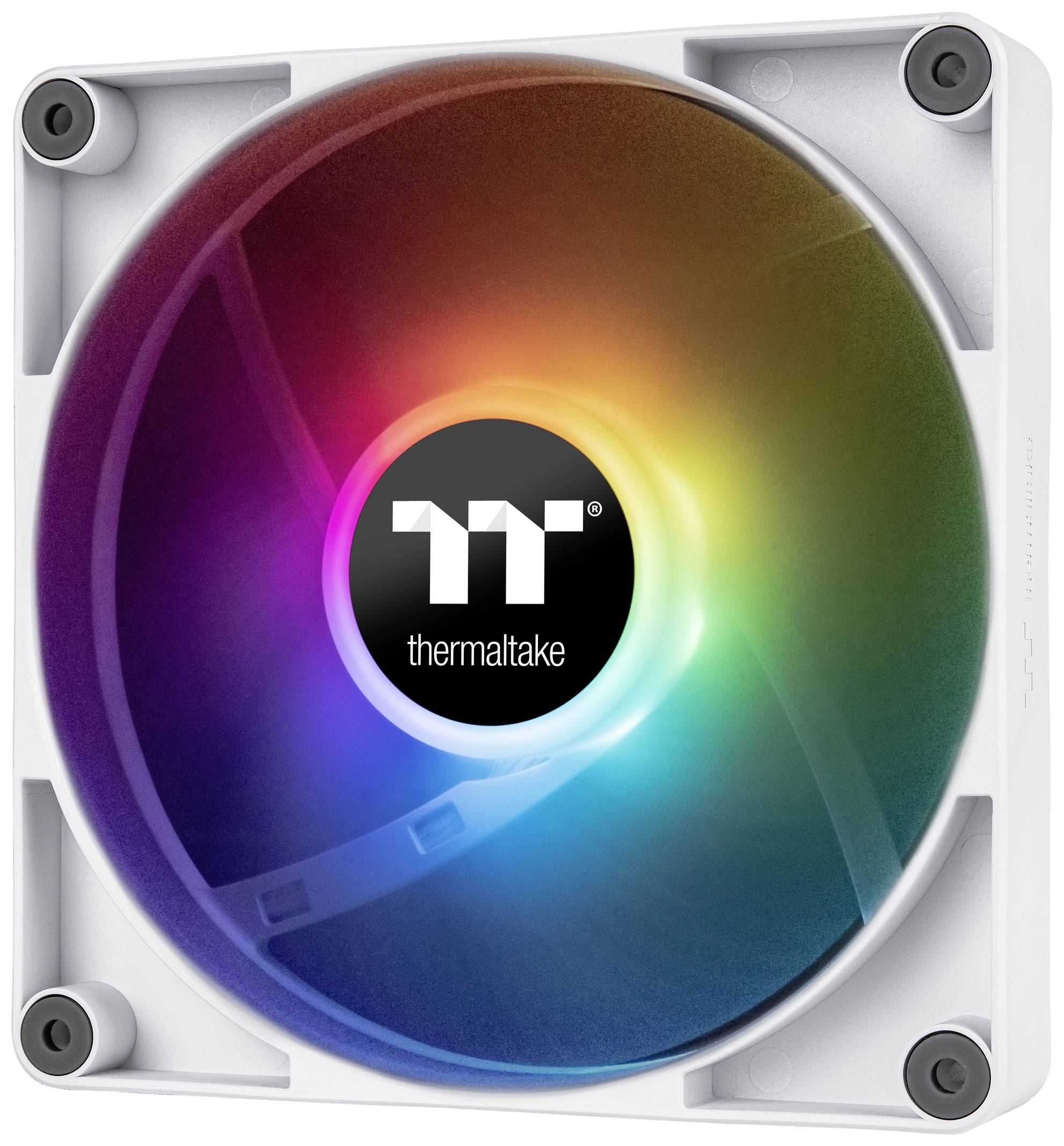Thermaltake CL-F154-PL14SW-A PC-Gehäuse-Lüfter Weiß, Transparent, RGB (B x H x T) 140 x 140 x 25mm