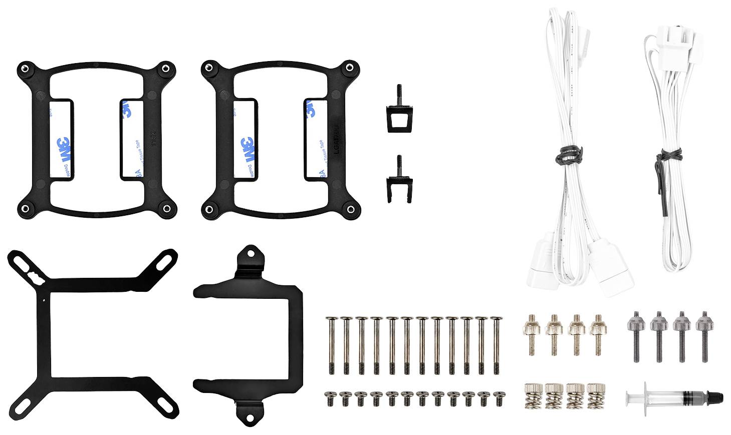 Thermaltake TH420 ARGB SyncCPU AIO LiquidCooler Snow PC-Wasserkühlung