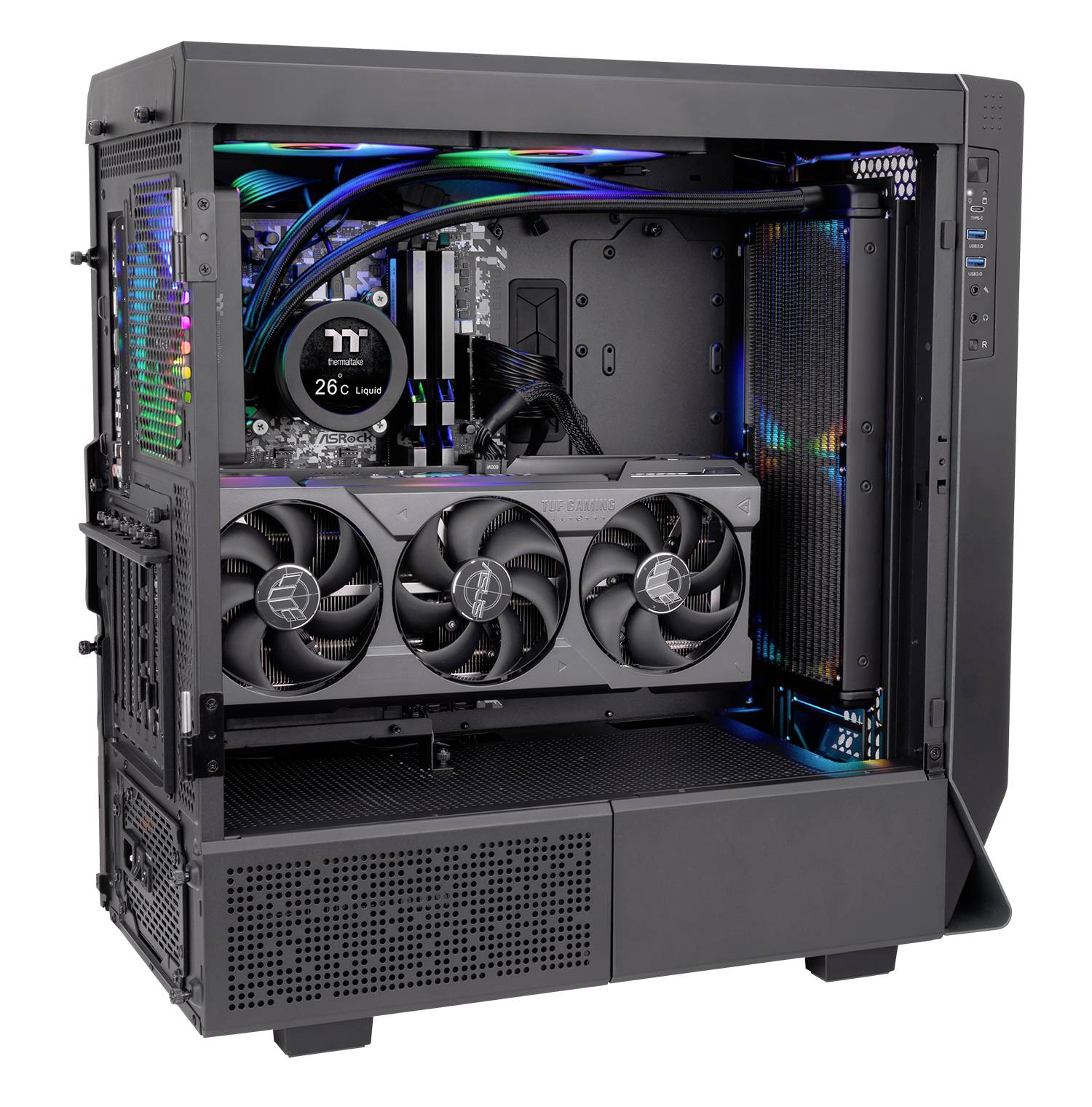 Thermaltake CL-W371-PL14SW-A PC-Wasserkühlung