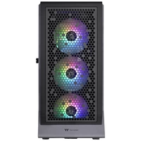 Thermaltake CA-1X5-00M1WN-00 Midi-Tower Gaming-Gehäuse Schwarz 4 Vorinstallierte LED Lüfter, Seitenfenster Thermaltake CA-1X5-00M1WN-00 Midi-Tower Gaming-Gehäuse Schwarz 4 Vorinstallierte LED Lüfter, Seitenfenster