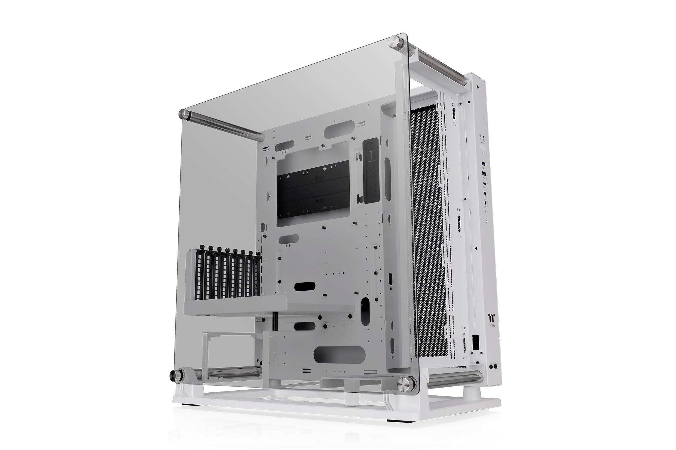 Thermaltake CA-1G4-00M6WN-09 Midi-Tower Gaming-Gehäuse Weiß Seitenfenster