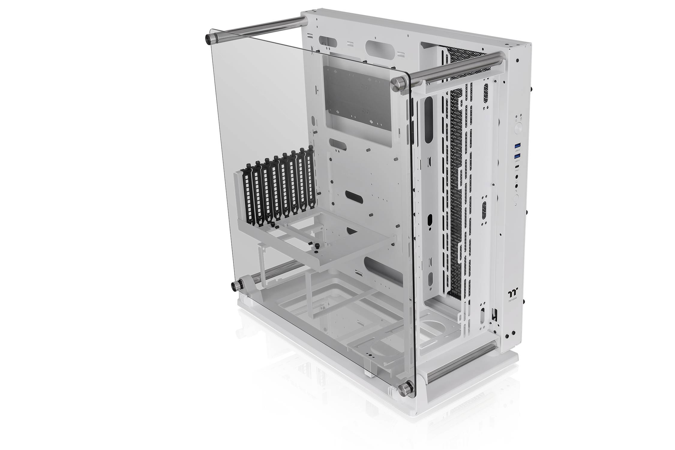 Thermaltake CA-1G4-00M6WN-09 Midi-Tower Gaming-Gehäuse Weiß Seitenfenster