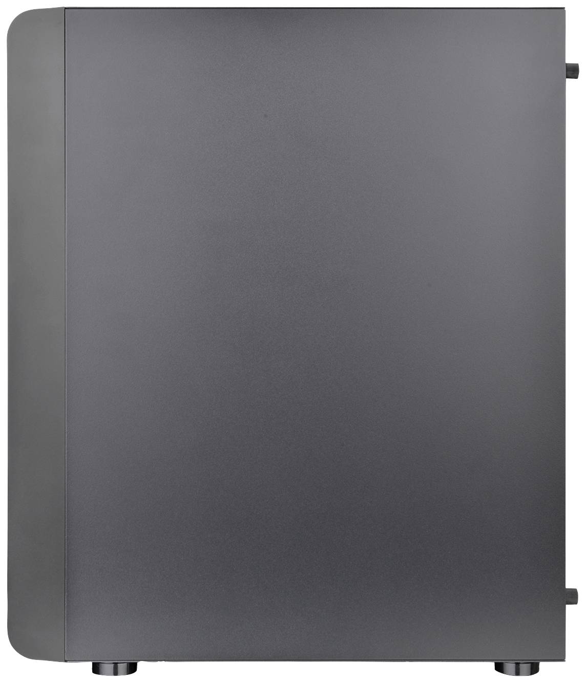 Thermaltake CA-1X2-00M1WN-00 Midi-Tower Gaming-Gehäuse Schwarz 3 Vorinstallierte LED Lüfter, Seitenfenster