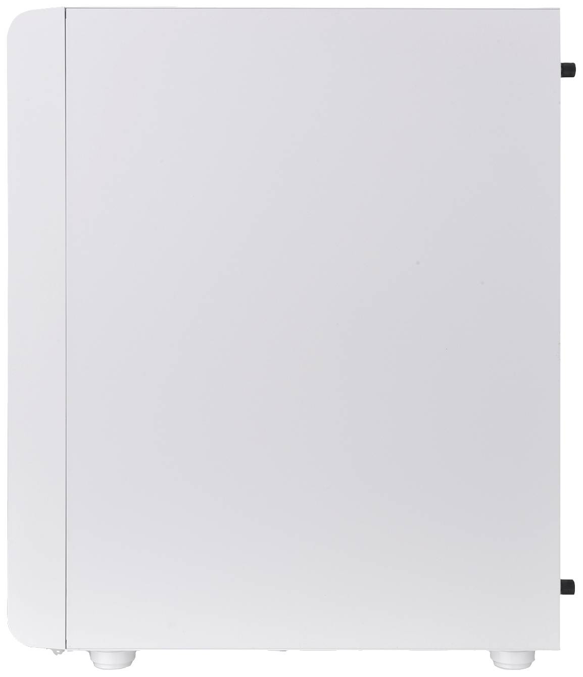 Thermaltake CA-1X2-00M6WN-00 Midi-Tower Gaming-Gehäuse Weiß 3 Vorinstallierte LED Lüfter, Seitenfenster