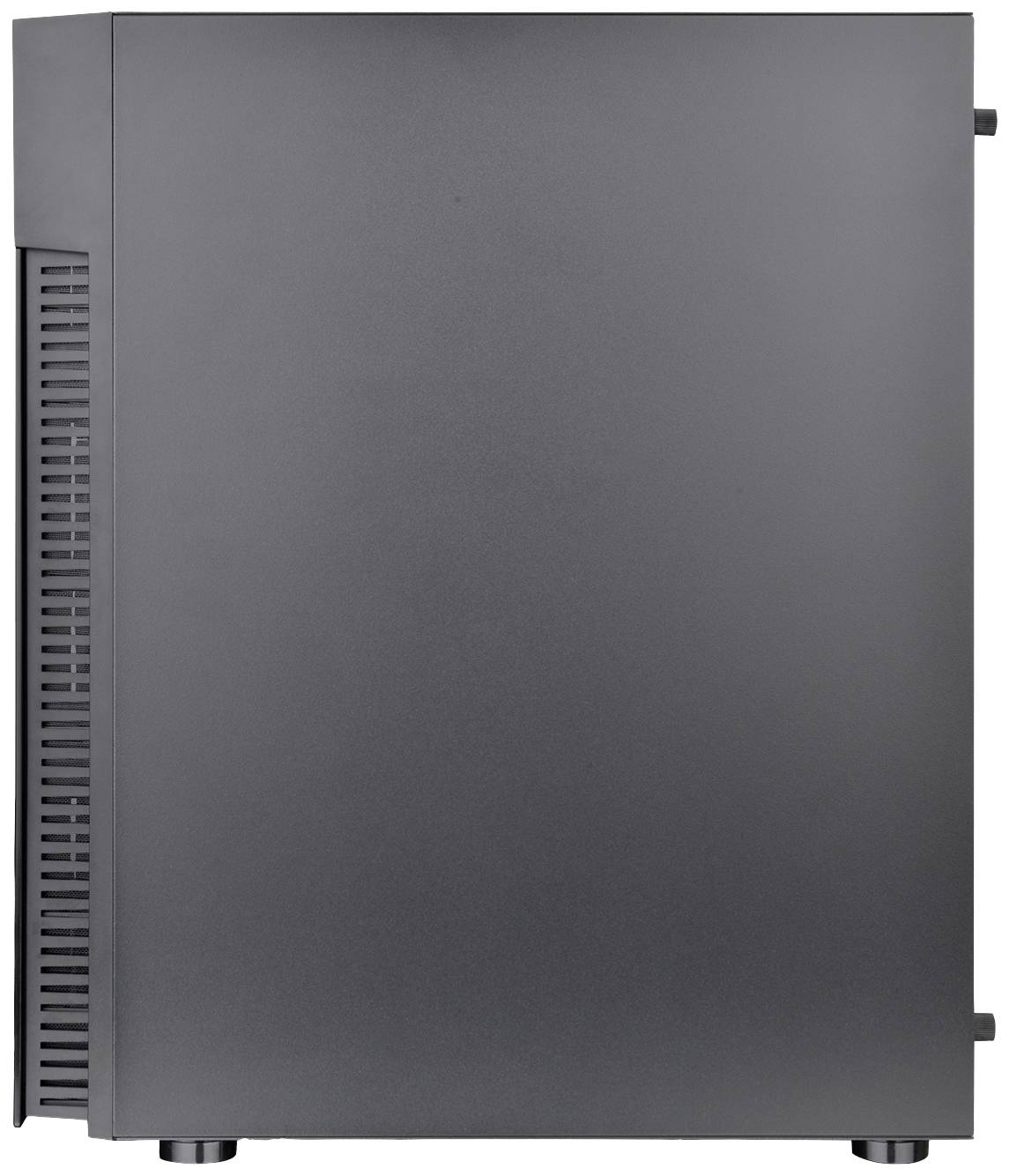 Thermaltake CA-1X3-00M1WN-00 Midi-Tower Gaming-Gehäuse Schwarz 3 Vorinstallierte LED Lüfter, Seitenfenster
