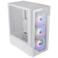 Thermaltake CA-1X3-00M6WN-00 Midi-Tower Gaming-Gehäuse Weiß 3 Vorinstallierte LED Lüfter, Seitenfenster Thermaltake CA-1X3-00M6WN-00 Midi-Tower Gaming-Gehäuse Weiß 3 Vorinstallierte LED Lüfter, Seitenfenster