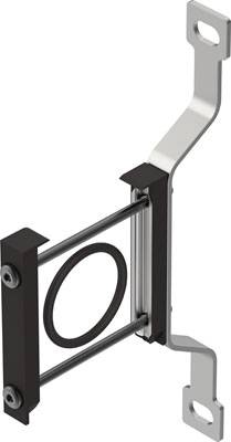 Metallrahmen mit Halterung und Dichtungsgummi, verwendet für die Montage. Hauptsächlich in technischen oder industriellen Anwendungen eingesetzt.