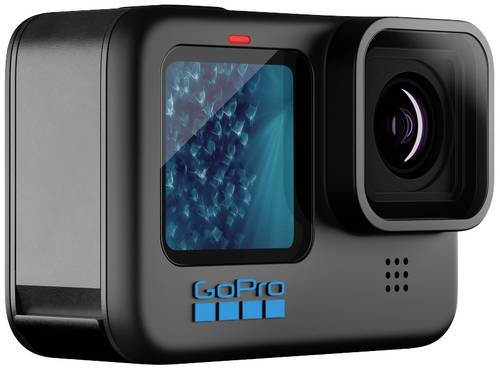 GoPro HERO11 Black Action Cam 5.3K, 4K, 2.7K, Wasserfest, Stoßfest, Zeitraffer, WLAN, Bildstabilisi  - Onlineshop Voelkner