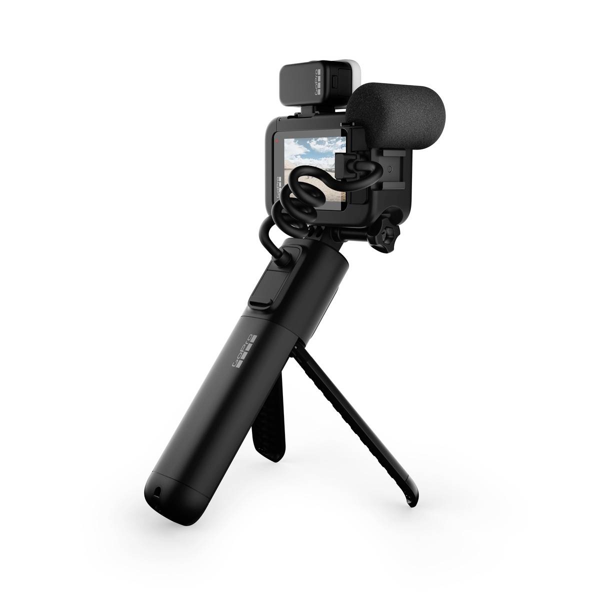 GoPro HERO11 Black Creator Edition Action Cam 5.3K, 4K, 2.7K, inkl. Stativ, Touch-Screen, WLAN, Zeitraffer, Bildstabilisierung