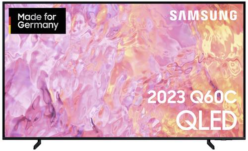 Samsung QLED 4K Q60C QLED-TV 163cm 65 Zoll EEK E (A - G) WLAN, UHD, Smart TV, QLED, CI+, DVB-C, DVB-