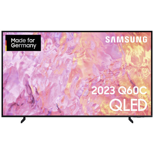 Samsung 2023 Q60C QLED QLED-TV 125cm 50 Zoll EEK E (A - G) WLAN, UHD, Smart TV, QLED, CI+, DVB-C, DVB-S2, DVB-T2 HD Schwarz
