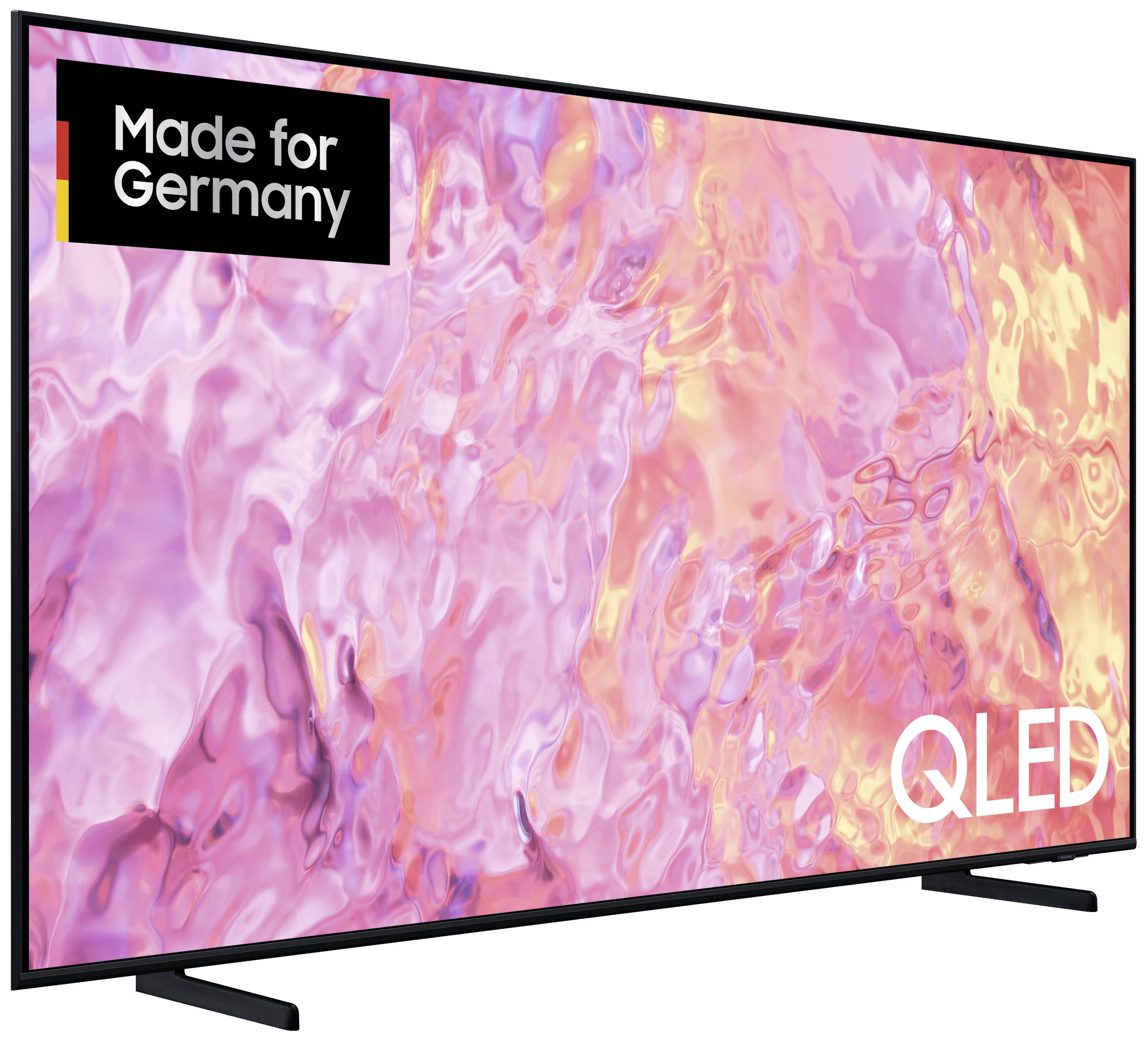 Samsung 2023 Q60C QLED QLED-TV 125cm 50 Zoll EEK E (A - G) WLAN, UHD, Smart TV, QLED, CI+, DVB-C, DVB-S2, DVB-T2 HD Schwarz
