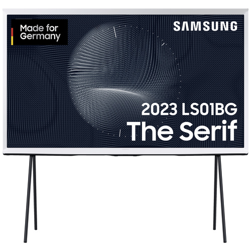 Samsung GQ50LS01BGUXZG QLED-TV 127cm 50 Zoll EEK G (A - G) DVB-C, DVB-S2, DVB-T2 HD, CI+, QLED, Smart TV, UHD, WLAN Weiß