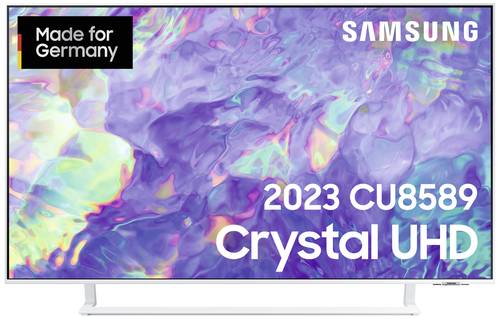 Samsung Crystal UHD 4K CU8589 LED-TV 125cm 50 Zoll EEK G (A - G) CI+, DVB-C, DVB-S2, DVB-T2 HD, UHD,