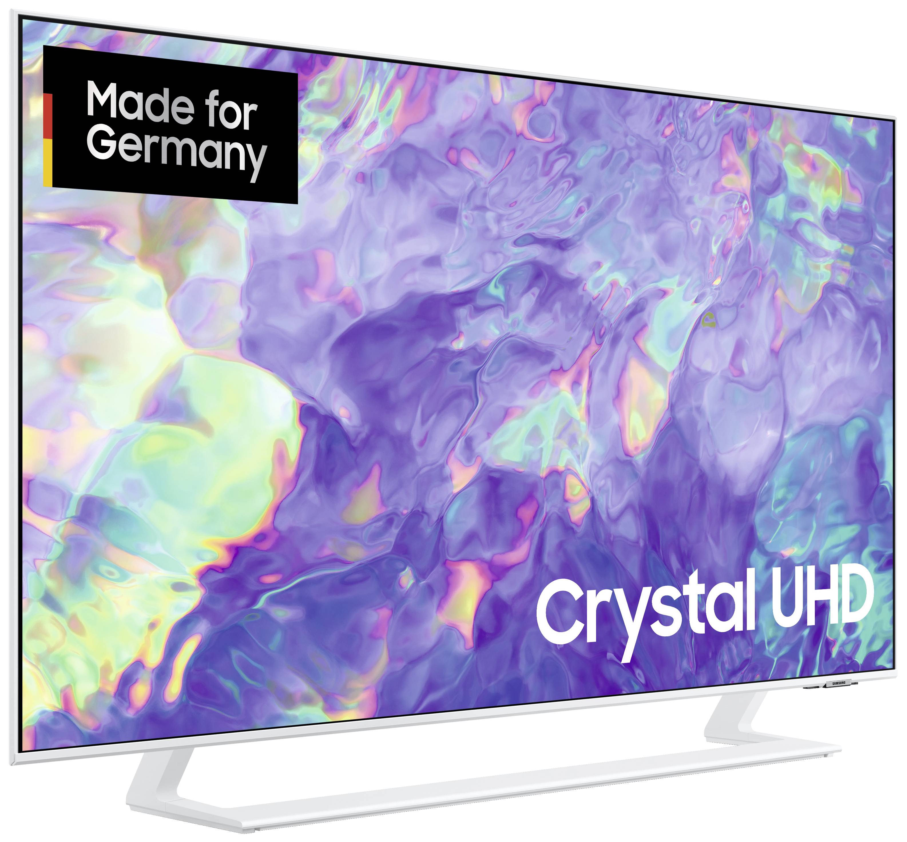 Samsung GU43CU8589UXZG LED-TV 108 cm 43 Zoll EEK G (A - G) CI+, DVB-C, DVB-S2, DVB-T2 HD, UHD, WLAN, Smart TV Weiß