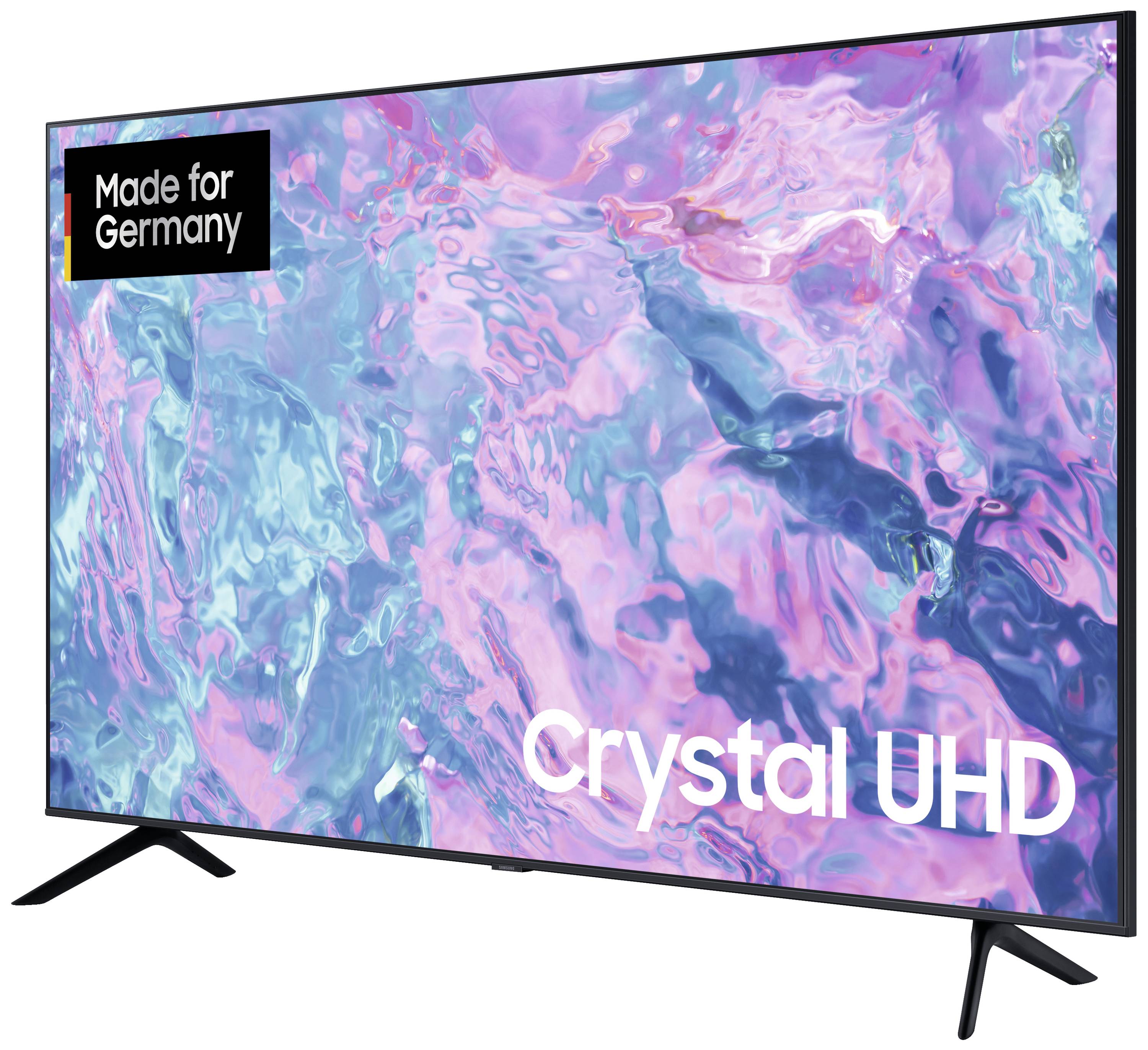 Samsung Crystal UHD 2023 CU7179 LED-TV 108cm 43 Zoll EEK G (A - G) CI+, DVB-C, DVB-S2, DVB-T2 HD, Smart TV, UHD, WLAN Schwarz
