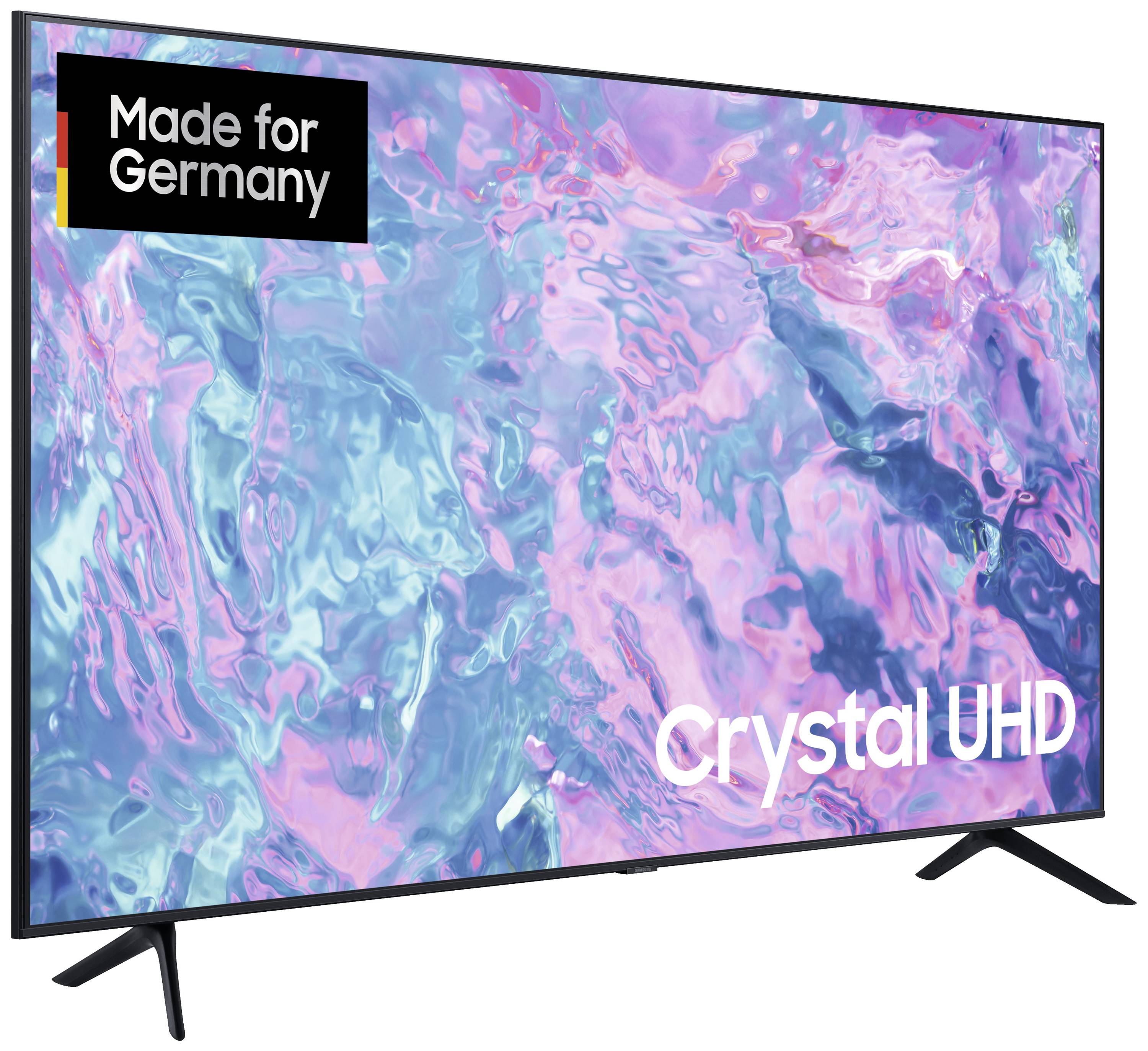 Samsung Crystal UHD 2023 CU7179 LED-TV 108cm 43 Zoll EEK G (A - G) CI+, DVB-C, DVB-S2, DVB-T2 HD, Smart TV, UHD, WLAN Schwarz