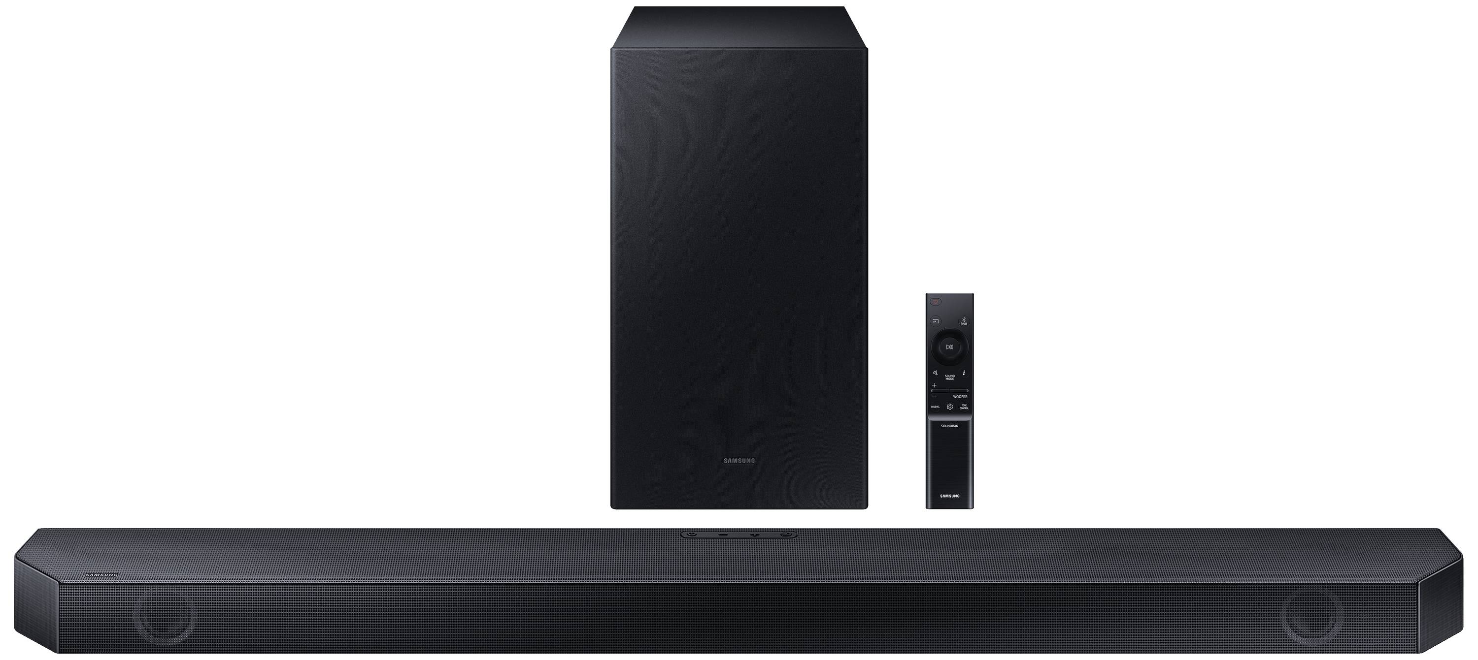 Samsung HW-Q610GC/ZG Surround System Schwarz Bluetooth®, Dolby Atmos®, inkl. kabellosem Subwoofer, Wandbefestigung, USB