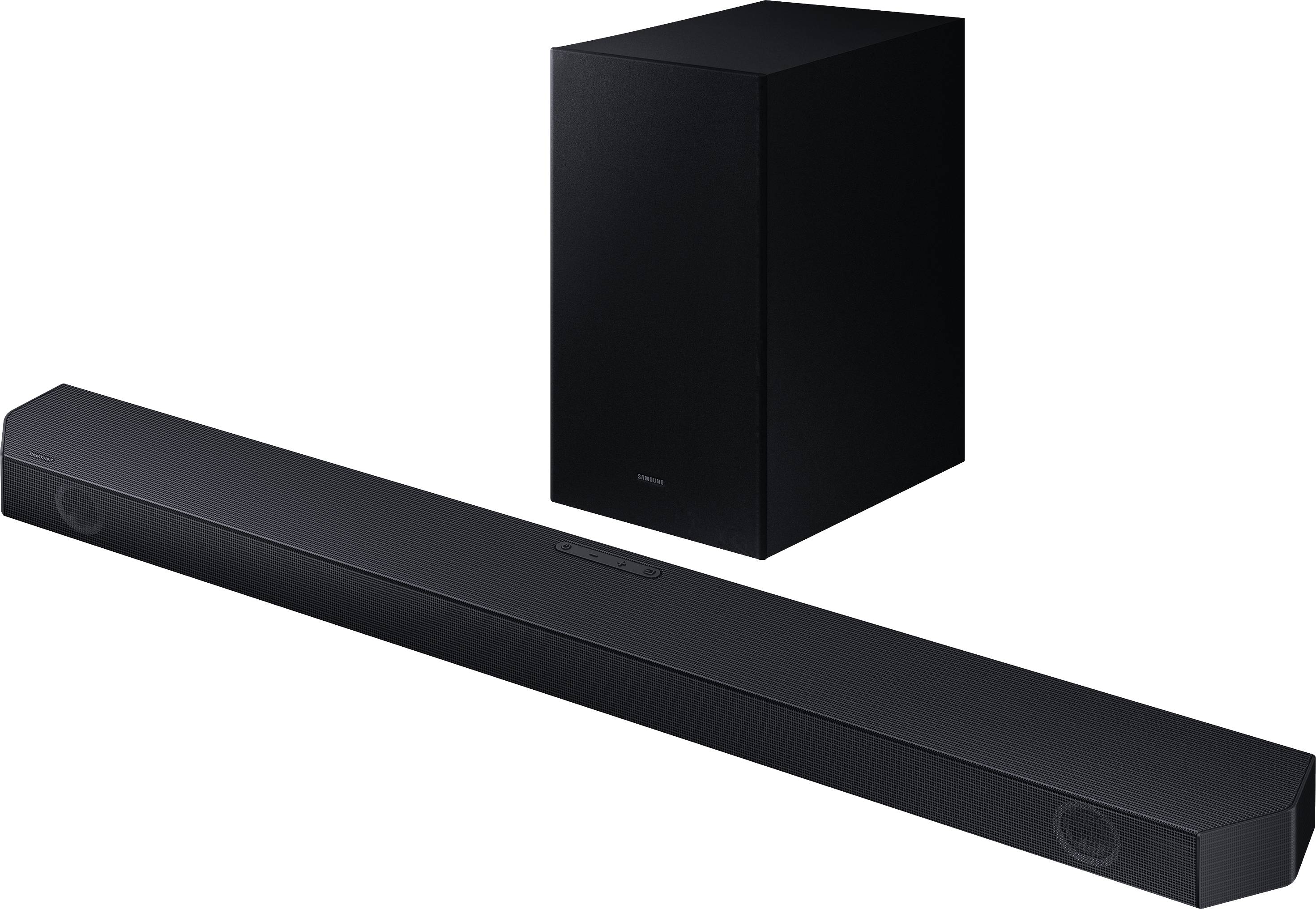 Samsung HW-Q64GC/ZG Surround System Schwarz Bluetooth®, Dolby Atmos®, inkl. kabellosem Subwoofer, USB, Wandbefestigung
