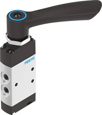 FESTO VHEF-H-P53C-M-G18 Handhebelventil -0.95 bis +10 bar 1St.